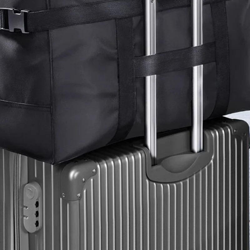 Large capacity Oxford cloth storage bag, thickened packing bag for moving and business trips, checked luggage bag