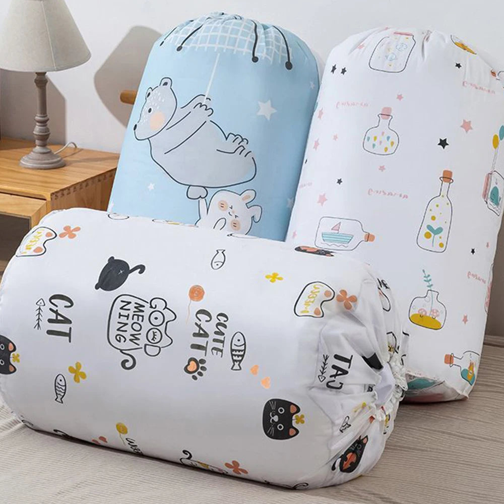 Drawstring Storage Bags, Clothing and Quilt Storage Bags, Household Storage