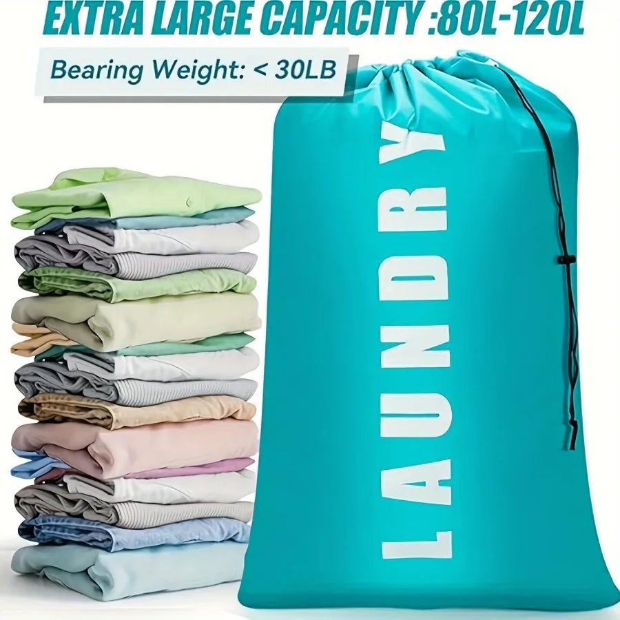Multi Purpose Oxford Cloth Drawstring Storage Bag Portable Large Capacity for Bedding Clothes Travel Home Organizer Space Saver