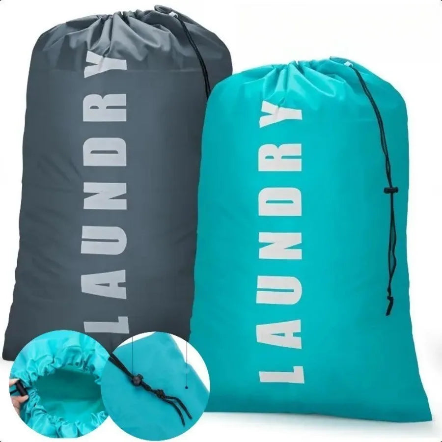 Multi Purpose Oxford Cloth Drawstring Storage Bag Portable Large Capacity for Bedding Clothes Travel Home Organizer Space Saver